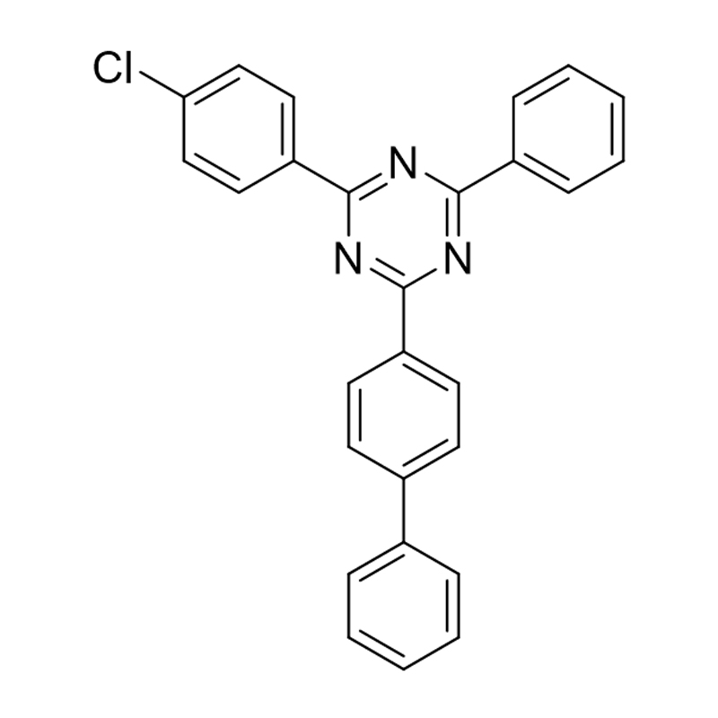 2-(bifenil-4-il)-4-(4-klór-fenil)-6-fenil-1,3,5-triazin
