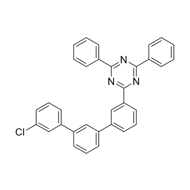 1,3,5-triazin, 2-(3''-klór[1,1':3',1''-terfenil]-3-il)-4,6-difenil-