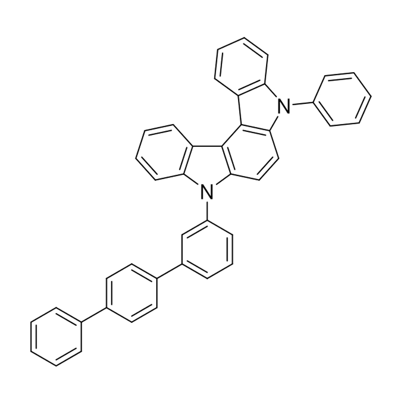 5,8-dihidro-5-fenil-8-[1,1':4',1'-terfenil]-3-ilindolo[2,3-c]karbazol