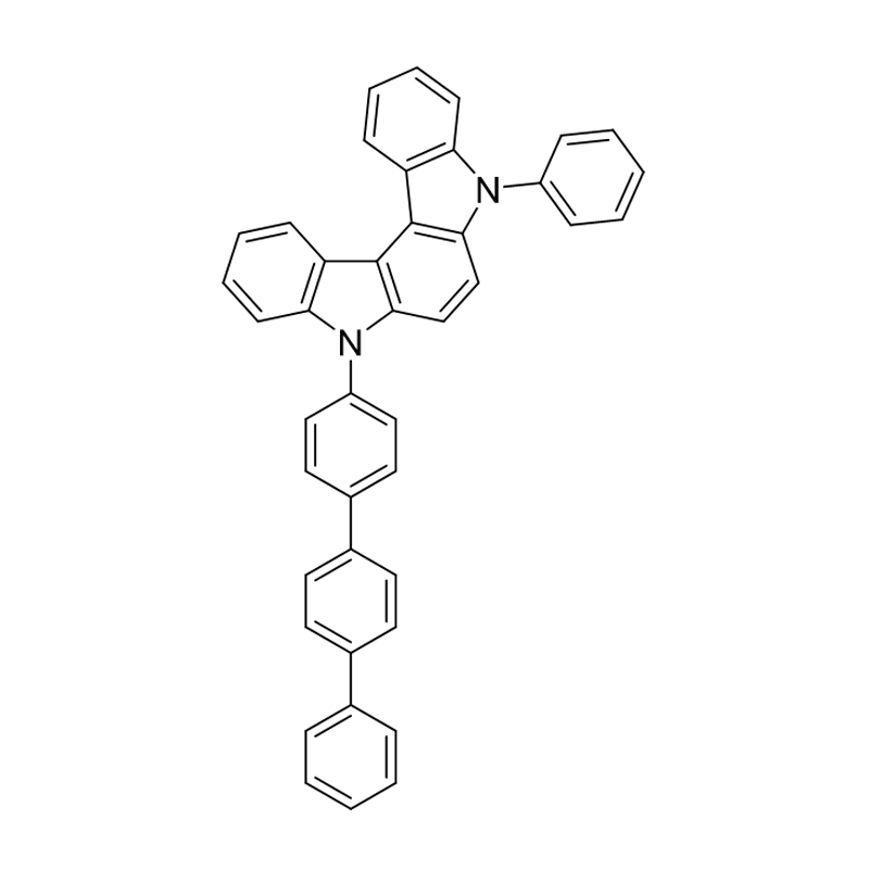 Indolo[2,3-c]karbazol, 5,8-dihidro-5-fenil-8-[1,1′:4',1'-terfenil]-4-il-