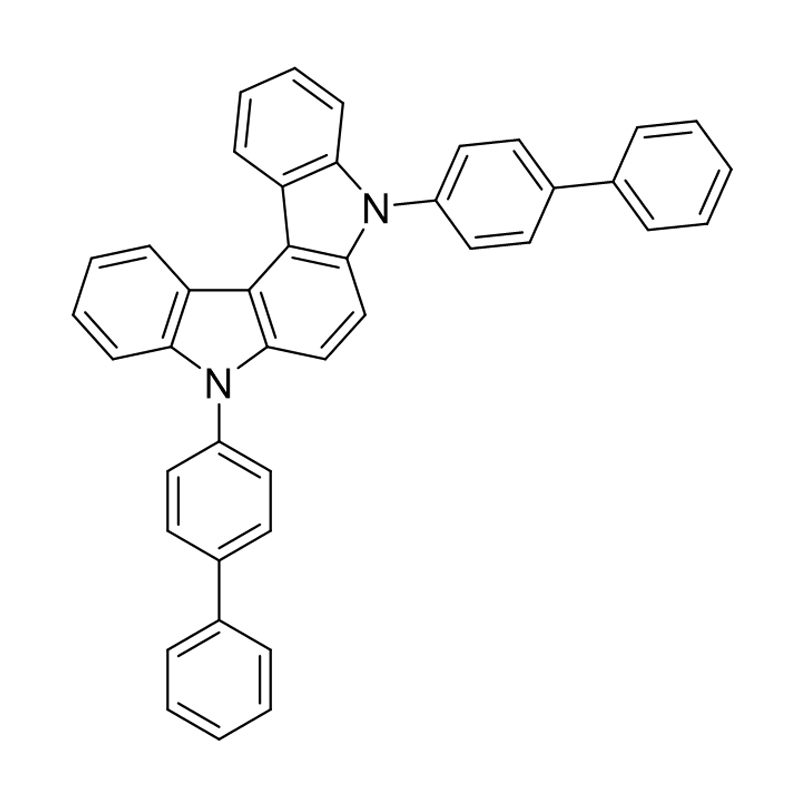 indolo[2,3-c]karbazol, 5,8-bisz([1,1'-bifenil]-4-il)-5,8-dihidro-