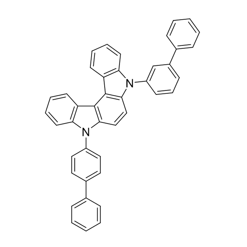 indolo[2,3-c]karbazol, 5-[1,1'-bifenil]-3-il-8-[1,1'-bifenil]-4-il-5,8-dihidro-