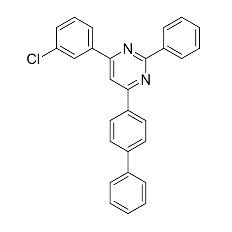 4-([1,1'-bifenil]-4-il)-6-(3-klór-fenil)-2-fenil-pirimidin