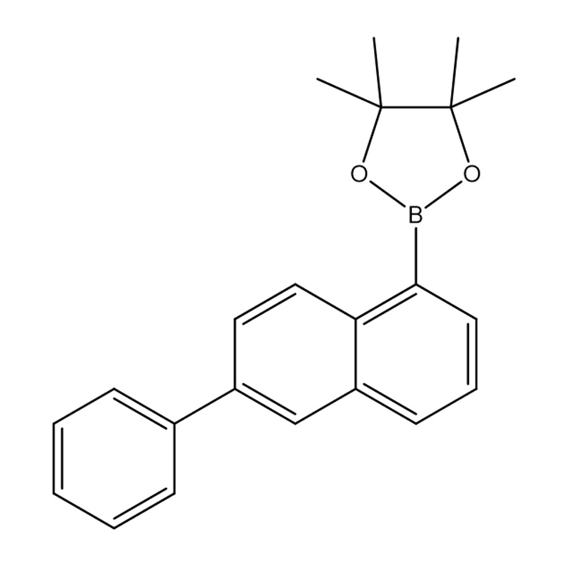 4,4,5,5-tetrametil-2-(6-fenil-naftalin-1-il)-1,3,2-dioxaborolán