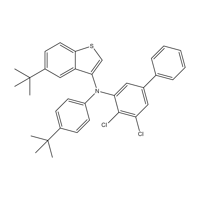 Benzo[b]tiofén-3-amin, N-(4,5-diklór[1,1'-bifenil]-3-il)-5-(1,1-dimetil-etil)-N-[4-(1, 1-dimetil-etil)-fenil]-
